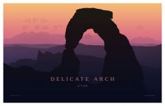 Delicate Arch Peakscapes Elevation Panorama